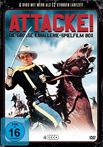 Attacke! - Die grosse Kavallerie-Spielfilm Box [4 DVDs] - Preis vom 09.10.2026 07:28:09 h