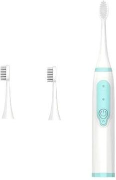 Uplift Essentials Ultrasonic High Frequency Waterproof Electric Toothbrush With 5 Modes & USB Charging blue