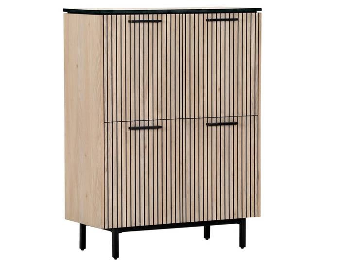 Z2 Highboard PANAMA, eiche, Holznachbildung