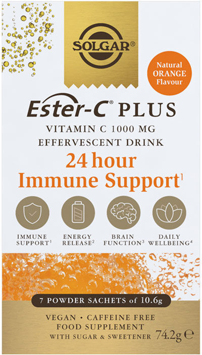 Solgar Ester-C® Plus Effervescent - x 7 Sachets