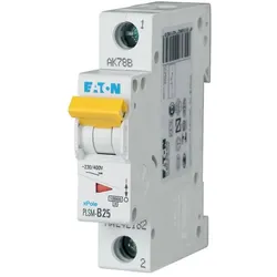 Eaton Leitungsschutzschalter, Kennlinie B, 1-polig, 25A - PLSM-B25-MW (242182)