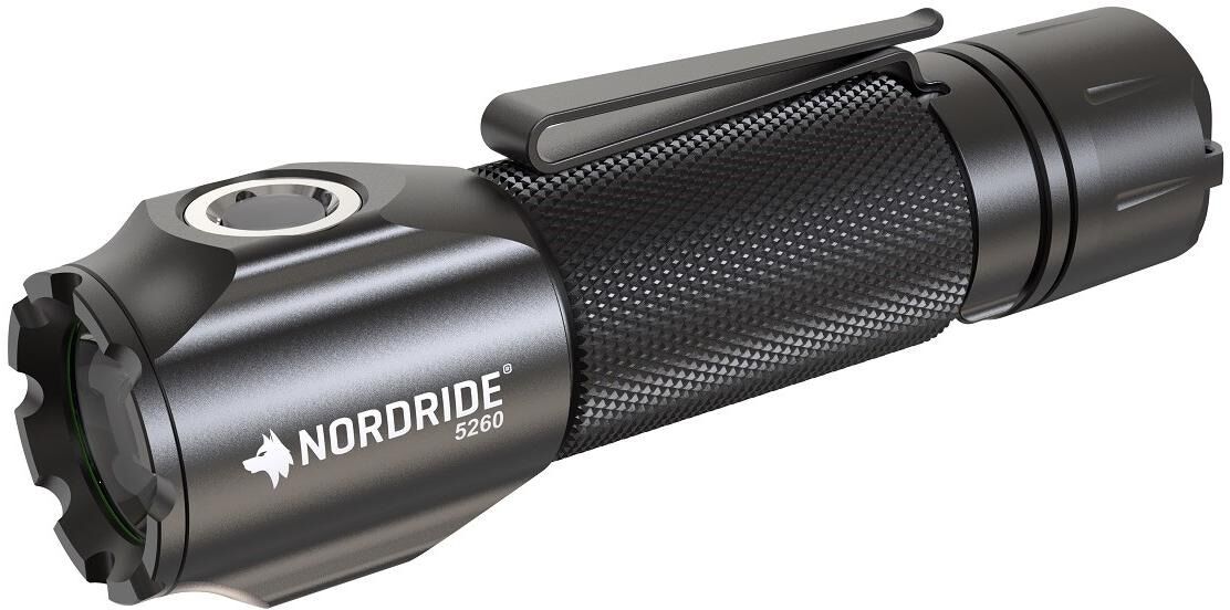 Taschenlampe "Nordride SPOT", schwarz, MobilleuchtenB:25,5cm H:10,6cm, Taschenlampe, B:25,5cm H:10,6cm schwarz Einheitsgröße