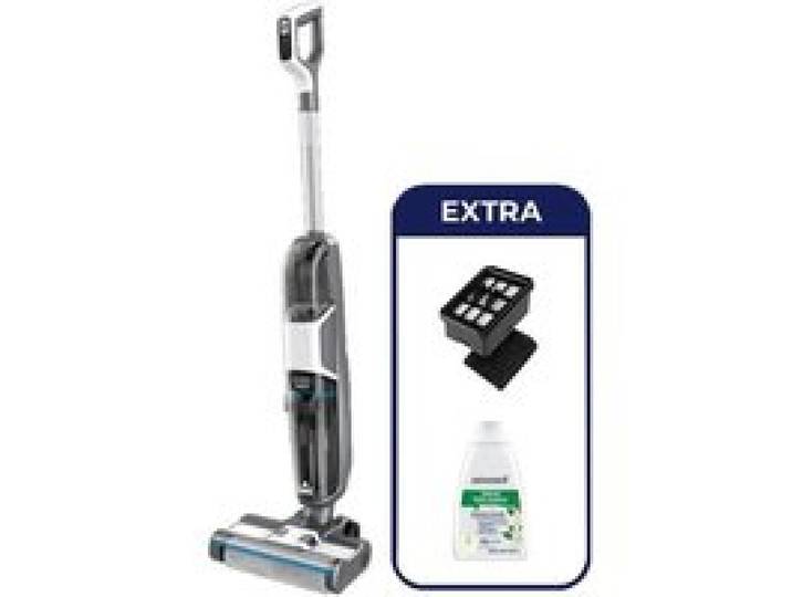 BISSELL Crosswave HF3 Select 3639N - Nettoyeur 3 en 1 sans fil - Silencieux et maniable