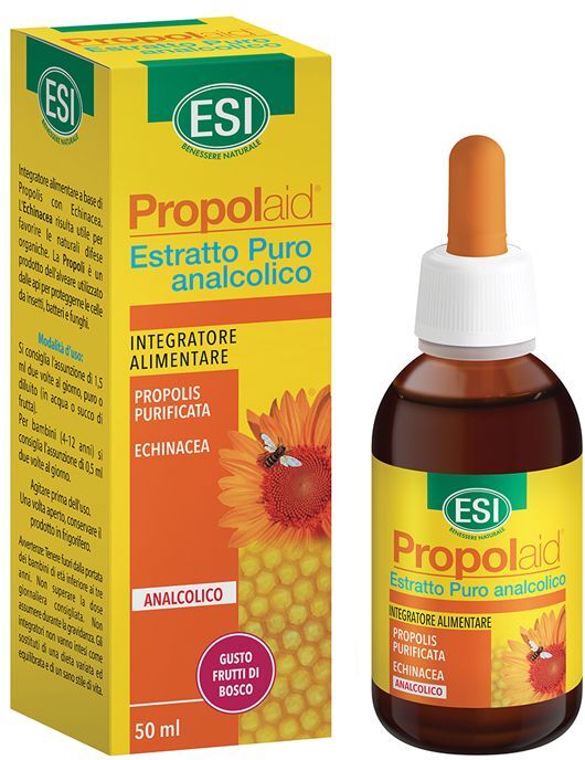 ESI Srl ESI, Propolaid Estratto Puro Analcolico, 50 ml