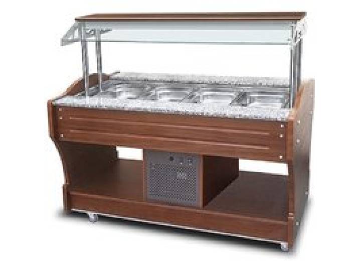 Buffet Réfrigéré Self-Service Professionnel - 4 GN 1/1 - Mastro