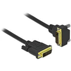 DELOCK DVI Kabel 241 Stecker > Stecker gewinkelt 5m