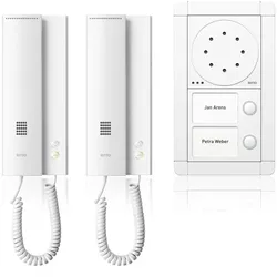 Ritto 1891270 Portier Audio Set 2 WE, weiß/weiß