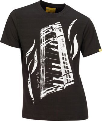 Xam Schrock T-Shirt Piano Feeling S Schwarz