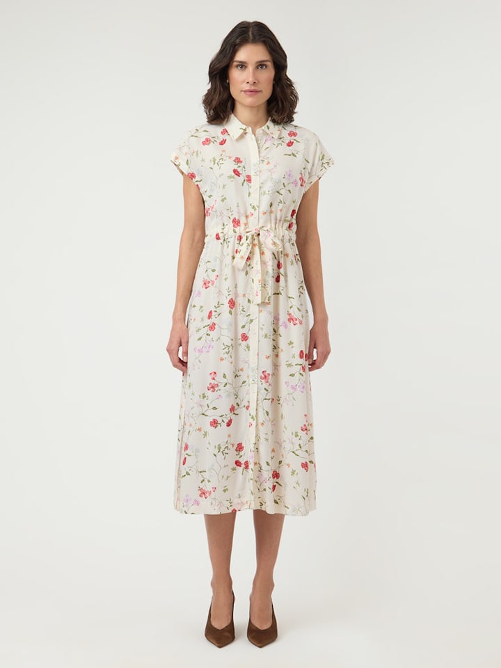 YAS Kleid in Creme - 38