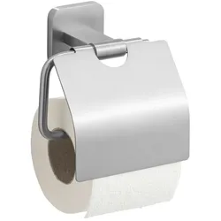 WENKO Toilettenpapierhalter Porto Edelstahl Silber