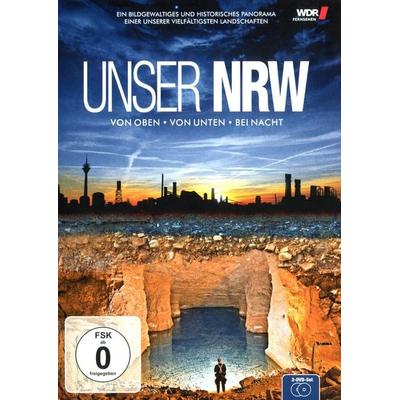 Unser NRW (NRW von oben, von unten und bei Nacht) [2 DVDs], DVD