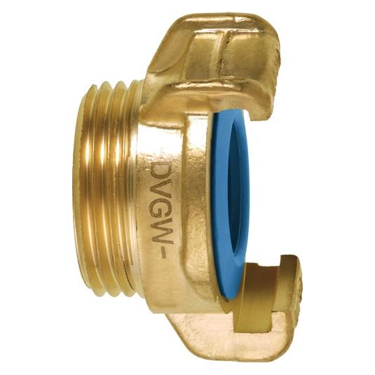 Magni GEKA plus-Gewindestück K, MS, AG G1.1/4", DVGW, KTW BWGL, BF, DIN EN 16421 (02.2214)