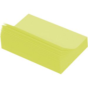 DONAU Haftnotizen Eco, 7587001-11, gelb, 102 x 75mm, selbstklebend, 100 Blatt