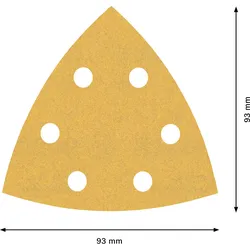 Bosch EXPERT C470 Schleifpapier für Deltaschleifer - 2608900828