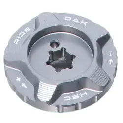 OAK COMPONENTS Adjust Cap Fork Cap HSC | lunargrey