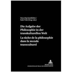 Die Aufgaben der Philosophie in der tra, Fachbücher
