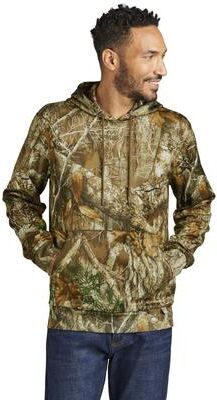 Russell Outdoors RU400 Realtree Pullover Hoodie in Edge size Large   Cotton/Polyester Blend