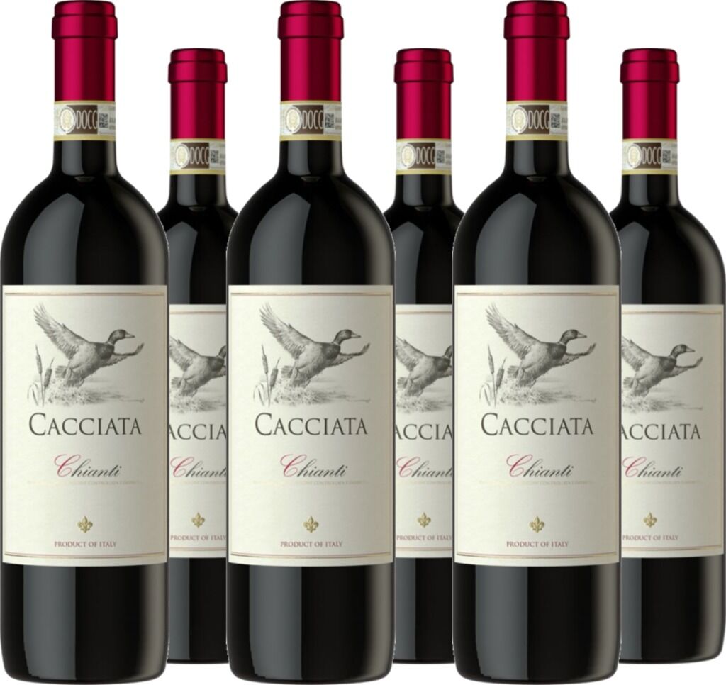 6er Vorteilspaket Chianti DOCG Cacciata 2024 Cacciata
