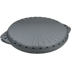 60x Mehrweg Pizzabox 397 mm grau