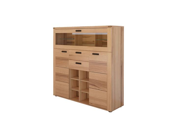Innostyle Belize Highboard Wildbuche massiv