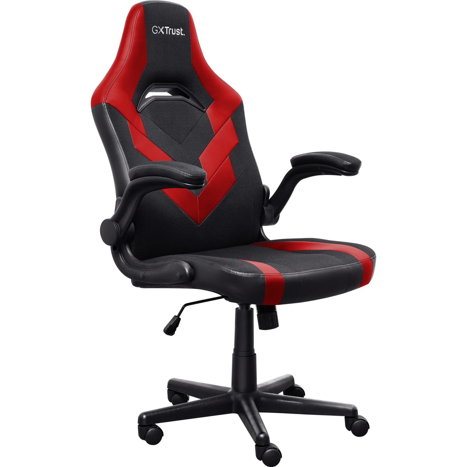 Trust GXT703R RIYE Gaming Stoel met armleuningen en draaifunctie