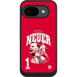 Nivocase Handyhülle für Google Pixel 10a Hülle NIVOpure Case Schwarz FC Bayern München FCB Manuel Neuer (Google Pixel 10a), Smartphone Hülle, Schwarz