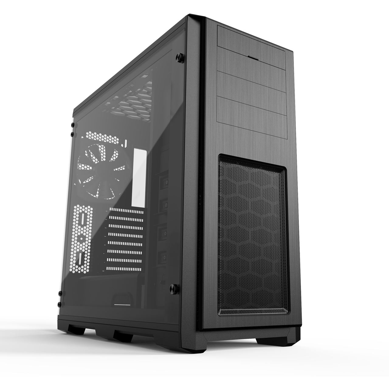 Phanteks Enthoo Pro mit Tempered Glass Midi Tower ohne Netzteil schwarz