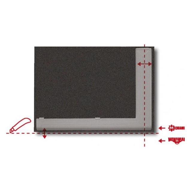 Gedore Red red R22350004 Werkzeugsatz Messwerkzeuge + S chneiden 1/1 CT-Modul (3301685)