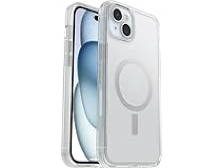 Otterbox Coque Symmetry Clear MagSafe, iPhone 15 Plus/14 Plus, Transparent