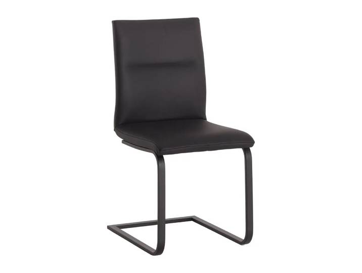 Freischwinger Lisa, Edition, rio, schwarz , Leder