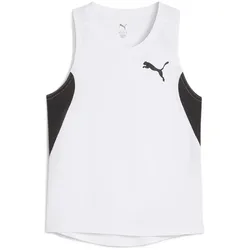 PUMA Cross The Line 3.0 Singlet Kinder 02 - PUMA white 140