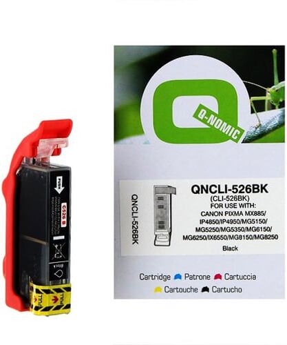 Q-Nomic CLI-526BK Cartucho de tinta negro