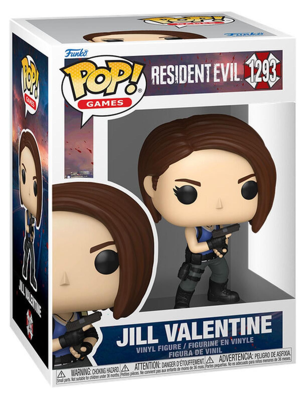 Funko Pop! Resident Evil Jill Valentine nummer 1293 vinyl figuur