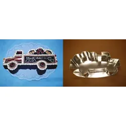 Kuchávačka or Kuchenform Lastwagen 34x7,5 cm