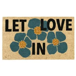 Giftcompany, Fussmatte, Let love in, Natur, 75 x 45 cm (75 x 45 cm)