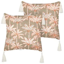 DEKOKISSEN 2er-Set Bunt 45/45 cm Melobesia