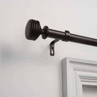 The Gray Barn Dreamweaver 1-inch Curtain Rod and Finial Set