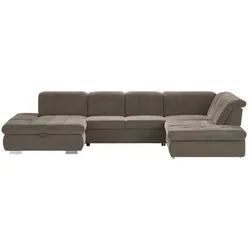 Kollektion Kraft Wohnlandschaft mit verschiedenen Funktionen Spencer ¦ braun ¦ Maße (cm): B: 382 H: 102 T: 260.0