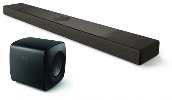 KEF KEF XIO + KEF KC62 - Slate Black