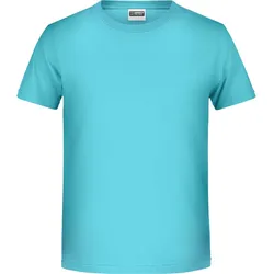 James & Nicholson Jungen Bio T-Shirt 8008B pacific XS