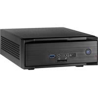 ITX MW-01 II, HTPC-Gehäuse schwarz, ohne Netzteil