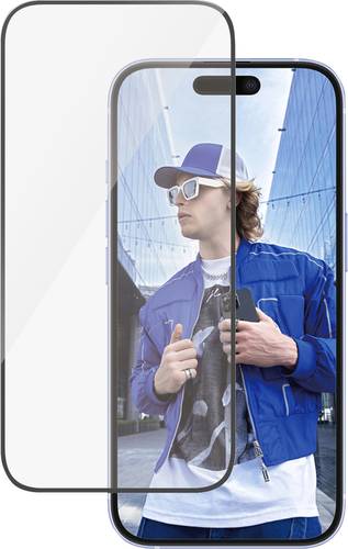 PanzerGlass Ultra-Wide Fit Displayschutzglas Apple iPhone 15, iPhone 16 1 St. Anti-Fingerprint, kratzfest 2861