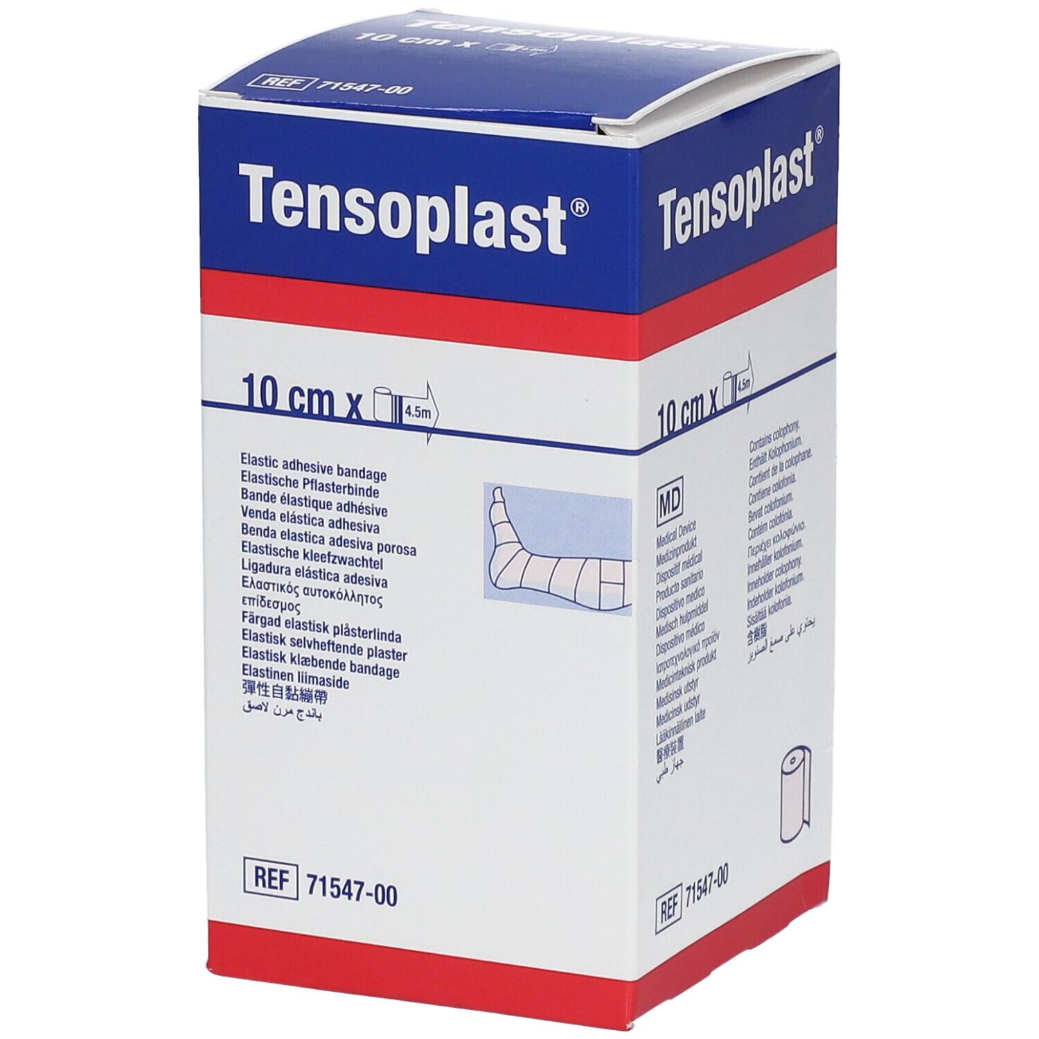 Tensoplast Band nr 4068 10cmx4.5m 1 St Binden