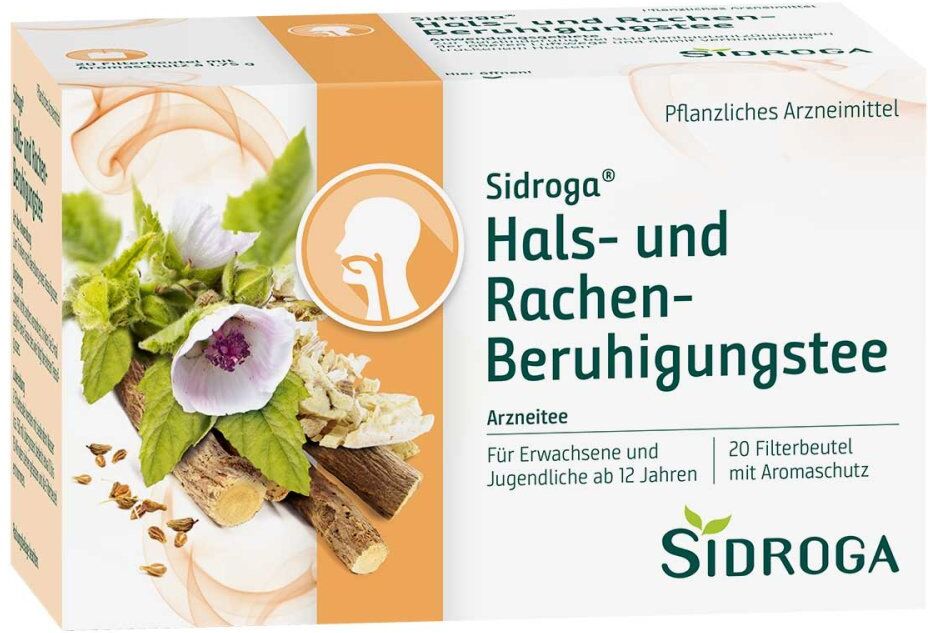 Sidroga Hals- und Rachen-Beruhigungstee