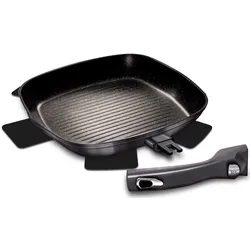 BerlingerHaus Grill pan, Pfanne + Kochtopf, Silber