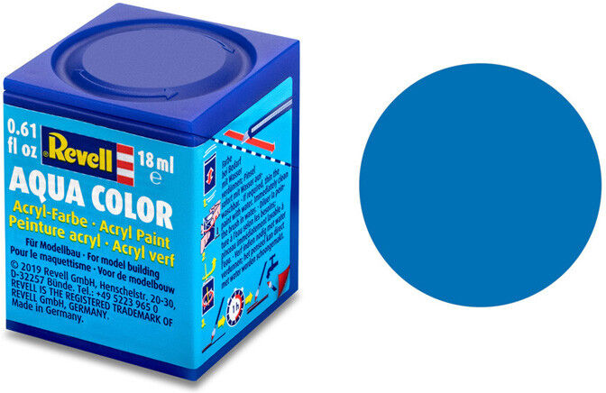 Aqua Color 56 (RAL 5000) Bleu Mat 18 ml - Revell