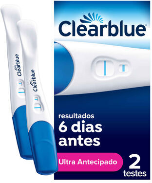Clearblue Pack Teste Gravidez Ultra Antecipado 6 Dias 2 un