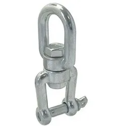 Wirbelschäkel Auge-Gabel, A4, 10x110mm