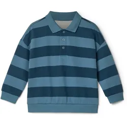 Tchibo - Kinder-Poloshirt mit angerauter Innenseite - Baby - Gr. 74/80 - dunkelblau