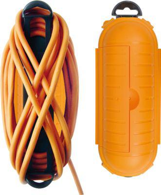 Safe-Box für Kabel, gelb, Schutzklasse IP44, extragroß, für Innen- und Außenbereich